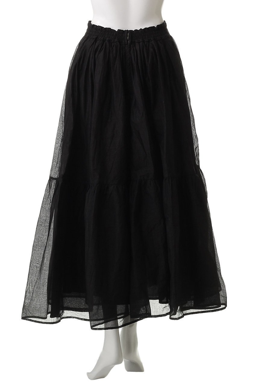 【マリリンムーン/MARILYN MOON】のシアースターチドコットンギャザースカート 人気、トレンドファッション・服の通販 founy(ファニー) 　ファッション　Fashion　レディースファッション　Fashion for Women　スカート　Skirts　ロングスカート　Long Skirts / Maxi & Midi Skirts　インド　Indian Textile　ギャザー　Gathered, Ruffled　シアー　Sheer, See-Through　ティアード　Tiered, Tiered Style　ティアードスカート　Tiered Skirt, Flounced Skirt　モダン　Modern, Contemporary　リゾート　Resort, Vacation Style　ロング　Long, Long-Length　other-4|ID: prp329100004604776 ipo3291000000035981843