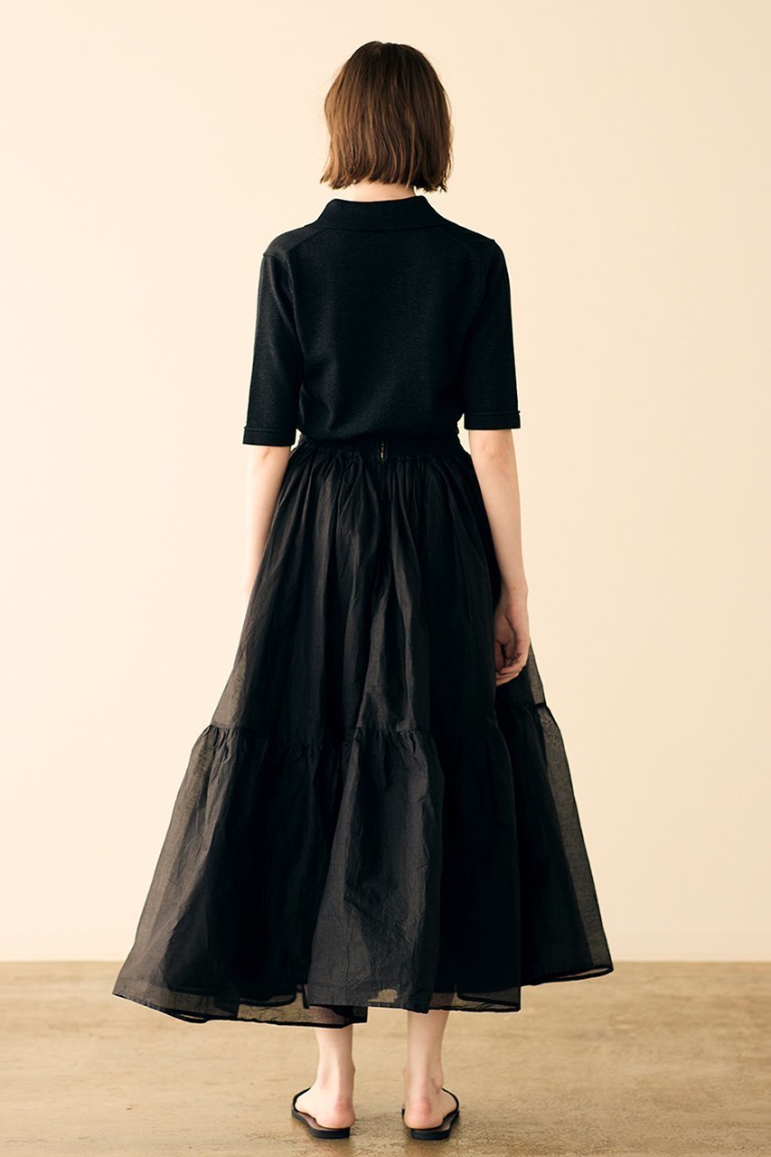 【マリリンムーン/MARILYN MOON】のシアースターチドコットンギャザースカート 人気、トレンドファッション・服の通販 founy(ファニー) 　ファッション　Fashion　レディースファッション　Fashion for Women　スカート　Skirts　ロングスカート　Long Skirts / Maxi & Midi Skirts　インド　Indian Textile　ギャザー　Gathered, Ruffled　シアー　Sheer, See-Through　ティアード　Tiered, Tiered Style　ティアードスカート　Tiered Skirt, Flounced Skirt　モダン　Modern, Contemporary　リゾート　Resort, Vacation Style　ロング　Long, Long-Length　other-7|ID: prp329100004604776 ipo3291000000035981846