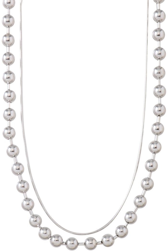 【ランバン オン ブルー/LANVIN en Bleu】のボールチェーンネックレス インテリア・キッズ・メンズ・レディースファッション・服の通販 founy(ファニー) https://founy.com/ ファッション Fashion レディースファッション Fashion for Women ジュエリー Jewelry ネックレス Necklaces & Pendants クール Cool, Chic シルバー Silver, Metallic Silver シンプル Simple, Minimal チェーン Chain, Chain Strap ネックレス Necklace, Pendant Necklace エレガント 上品 Elegant |ID: prp329100004604798 ipo3291000000036179171