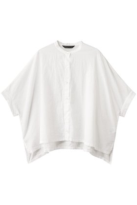 【ミズイロ インド/mizuiro ind】のlinen blend stand collar wide shirt シャツ 人気、トレンドファッション・服の通販 founy(ファニー) ファッション Fashion レディースファッション Fashion for Women トップス・カットソー Cut & Sew Tops シャツ・ブラウス・オフィスカジュアル Elegant Blouses & Button-Ups シアー Sheer, See-Through ショート Short, Short Length シンプル Simple, Minimal スリーブ Sleeve, Long Sleeve / Short Sleeve ポンチョ Poncho, Cape Style リネン Linen, Linen Fabric 夏 Summer |ID:prp329100004604802