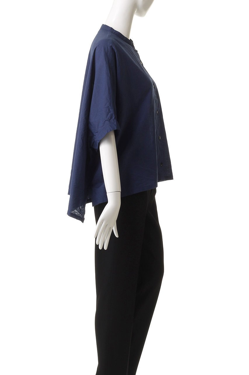 【ミズイロ インド/mizuiro ind】のlinen blend stand collar wide shirt シャツ 人気、トレンドファッション・服の通販 founy(ファニー) ファッション Fashion レディースファッション Fashion for Women トップス・カットソー Cut & Sew Tops シャツ・ブラウス・オフィスカジュアル Elegant Blouses & Button-Ups シアー Sheer, See-Through ショート Short, Short Length シンプル Simple, Minimal スリーブ Sleeve, Long Sleeve / Short Sleeve ポンチョ Poncho, Cape Style リネン Linen, Linen Fabric 夏 Summer other-3|ID: prp329100004604802 ipo3291000000035627795