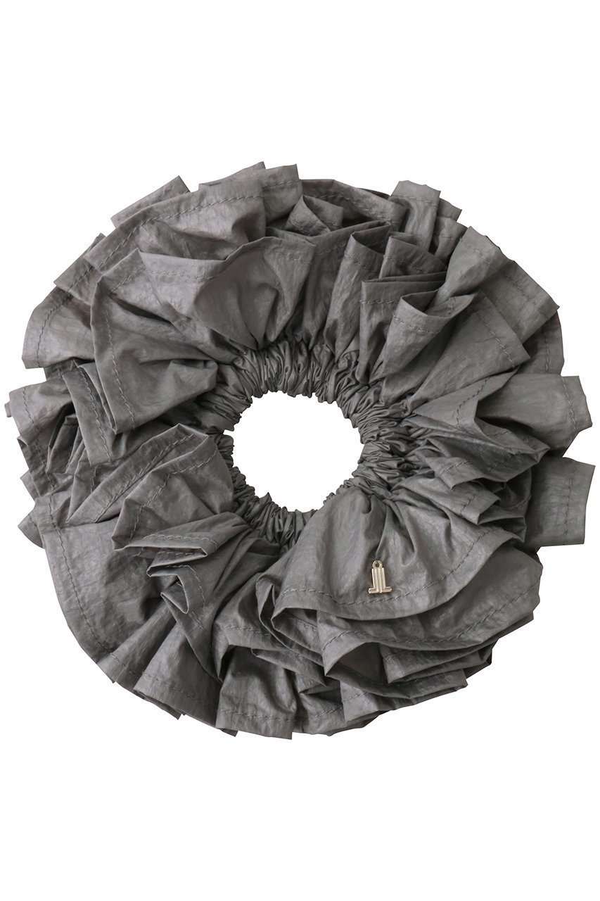 【ランバン オン ブルー/LANVIN en Bleu】のタフタボリュームシュシュ インテリア・キッズ・メンズ・レディースファッション・服の通販 founy(ファニー) 　ファッション　Fashion　レディースファッション　Fashion for Women　シュシュ&ヘアアクセ/ヘアアレンジ　Scrunchies & Hair Accessories　アクセサリー　Fashion Accessories　タフタ　Taffeta, Structured Fabric　フェミニン　Feminine, Girly　ブレスレット　Bracelet, Wristband　チャコールグレー|ID: prp329100004604803 ipo3291000000035451564