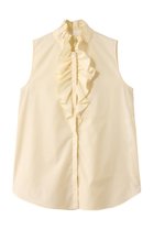 【アルアバイル/allureville】のフロントフリルノースリブラウス アイボリー|ID:prp329100004604805