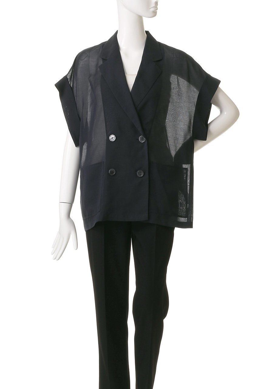 【アナイ/ANAYI】のオーガンフレンチスリーブジャケット 人気、トレンドファッション・服の通販 founy(ファニー) 　ファッション　Fashion　レディースファッション　Fashion for Women　アウター　Coat / Outerwear Collection　レディースジャケット・軽アウター　Jackets　2025年　2025　2025-2026秋冬・A/W　Autumn/Winter 2025–26 AW25–26　オーガンジー　Organza Fabric　シアー　Sheer, See-Through　ジャケット　Jacket, Outerwear　夏　Summer　A/W・秋冬　Autumn/Winter　other-2|ID: prp329100004604813 ipo3291000000032770373