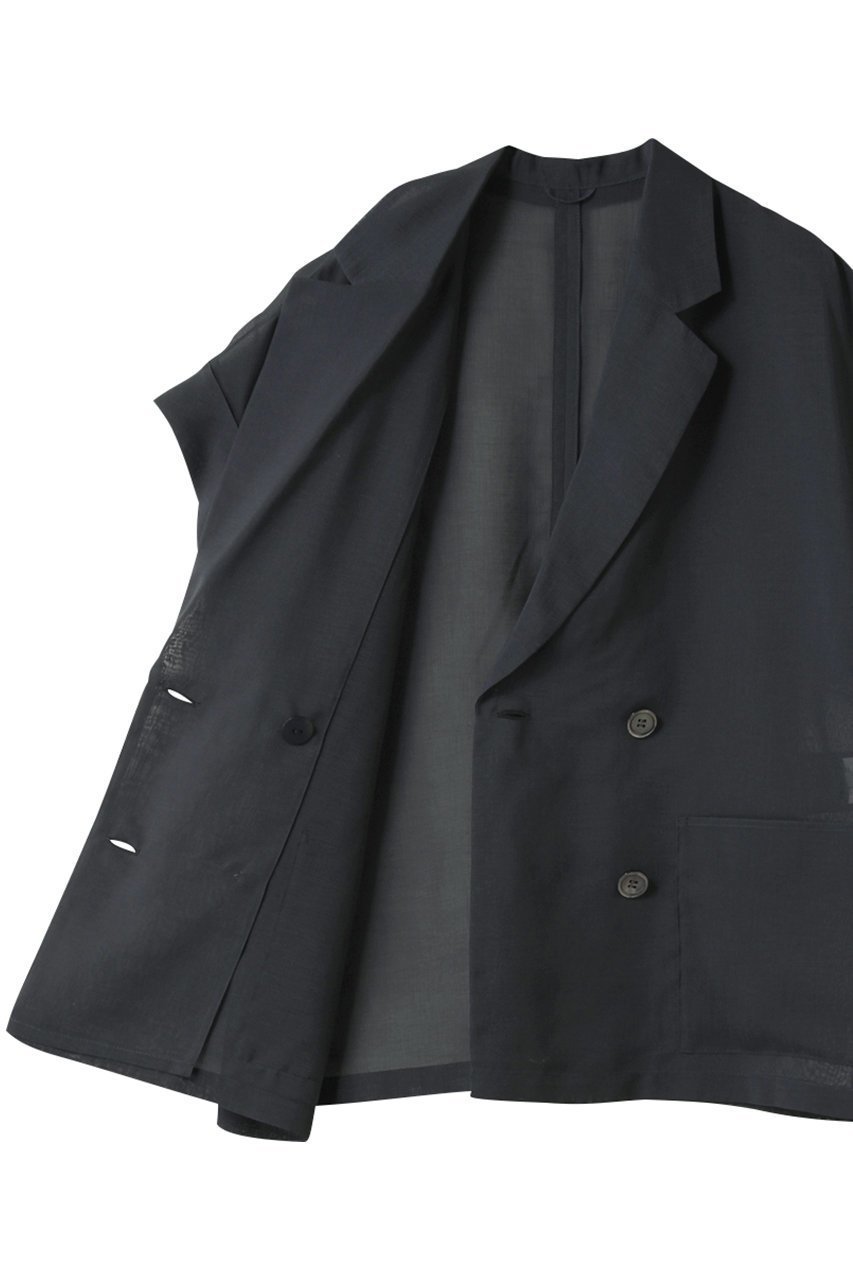 【アナイ/ANAYI】のオーガンフレンチスリーブジャケット 人気、トレンドファッション・服の通販 founy(ファニー) 　ファッション　Fashion　レディースファッション　Fashion for Women　アウター　Coat / Outerwear Collection　レディースジャケット・軽アウター　Jackets　オーガンジー　Organza Fabric　シアー　Sheer, See-Through　ジャケット　Jacket, Outerwear　夏　Summer　other-6|ID: prp329100004604813 ipo3291000000036003651