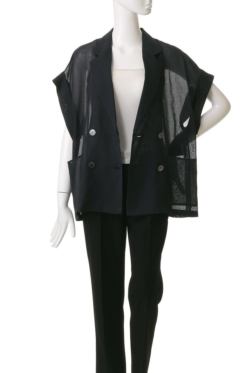 【アナイ/ANAYI】のオーガンフレンチスリーブジャケット 人気、トレンドファッション・服の通販 founy(ファニー) 　ファッション　Fashion　レディースファッション　Fashion for Women　アウター　Coat / Outerwear Collection　レディースジャケット・軽アウター　Jackets　オーガンジー　Organza Fabric　シアー　Sheer, See-Through　ジャケット　Jacket, Outerwear　夏　Summer　other-7|ID: prp329100004604813 ipo3291000000036003652