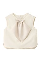 【アルアバイル/allureville】の【Loulou Willoughby】サテンリボンブラウス 人気、トレンドファッション・服の通販 founy(ファニー) ファッション Fashion レディースファッション Fashion for Women トップス・カットソー Cut & Sew Tops キャミソール&ノースリーブ Camisoles & Sleeveless Tops シャツ・ブラウス・オフィスカジュアル Elegant Blouses & Button-Ups 2025年 2025 2025-2026秋冬・A/W Autumn/Winter 2025–26 AW25–26 コンパクト Compact, Small Size サテン Satin, Glossy Fabric シンプル Simple, Minimal スカーフ Scarf, Neckwear ノースリーブ Sleeveless, No-Sleeve ファブリック Fabric, Textile フォルム Silhouette, Form ボトム Bottoms, Lower Wear リボン Ribbon, Bow A/W・秋冬 Autumn/Winter |ID:prp329100004604814