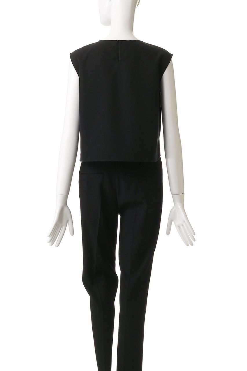 【アルアバイル/allureville】の【Loulou Willoughby】サテンリボンブラウス 人気、トレンドファッション・服の通販 founy(ファニー) 　ファッション　Fashion　レディースファッション　Fashion for Women　トップス・カットソー　Cut & Sew Tops　キャミソール&ノースリーブ　Camisoles & Sleeveless Tops　シャツ・ブラウス・オフィスカジュアル　Elegant Blouses & Button-Ups　2025年　2025　2025-2026秋冬・A/W　Autumn/Winter 2025–26 AW25–26　コンパクト　Compact, Small Size　サテン　Satin, Glossy Fabric　シンプル　Simple, Minimal　スカーフ　Scarf, Neckwear　ノースリーブ　Sleeveless, No-Sleeve　ファブリック　Fabric, Textile　フォルム　Silhouette, Form　ボトム　Bottoms, Lower Wear　リボン　Ribbon, Bow　A/W・秋冬　Autumn/Winter　other-4|ID: prp329100004604814 ipo3291000000032770385