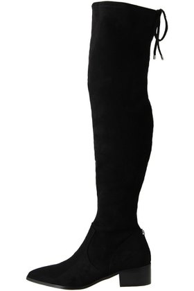 【スティーブマデン/STEVE MADDEN】のARCHEY ニーハイブーツ 人気、トレンドファッション・服の通販 founy(ファニー) ファッション Fashion レディースファッション Fashion for Women シンプル Simple, Minimal ジップ Zip, Zipper スクエア Square, Square Shape プレート Plate, Dish リボン Ribbon, Bow |ID:prp329100004604842