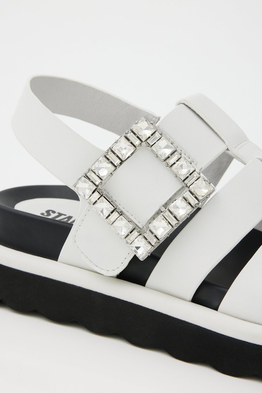 【スタッカート/STACCATO】のラキアバックルグルカサンダル 人気、トレンドファッション・服の通販 founy(ファニー) 　ファッション　Fashion　レディースファッション　Fashion for Women　バッグ　Bags　エレガント 上品　Elegant　サンダル　Sandals, Summer Shoes　ストーン　Stone, Gem-Like　other-7|ID: prp329100004604856 ipo3291000000034940747