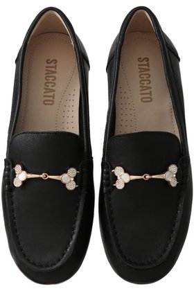 【スタッカート/STACCATO】 コロネスリッポンローファー人気、トレンドファッション・服の通販 founy(ファニー) ファッション Fashion レディースファッション Fashion for Women シューズ Shoes, Footwear ストーン Stone, Gem-Like フラット Flat, Flat Shoes |ID:prp329100004604857