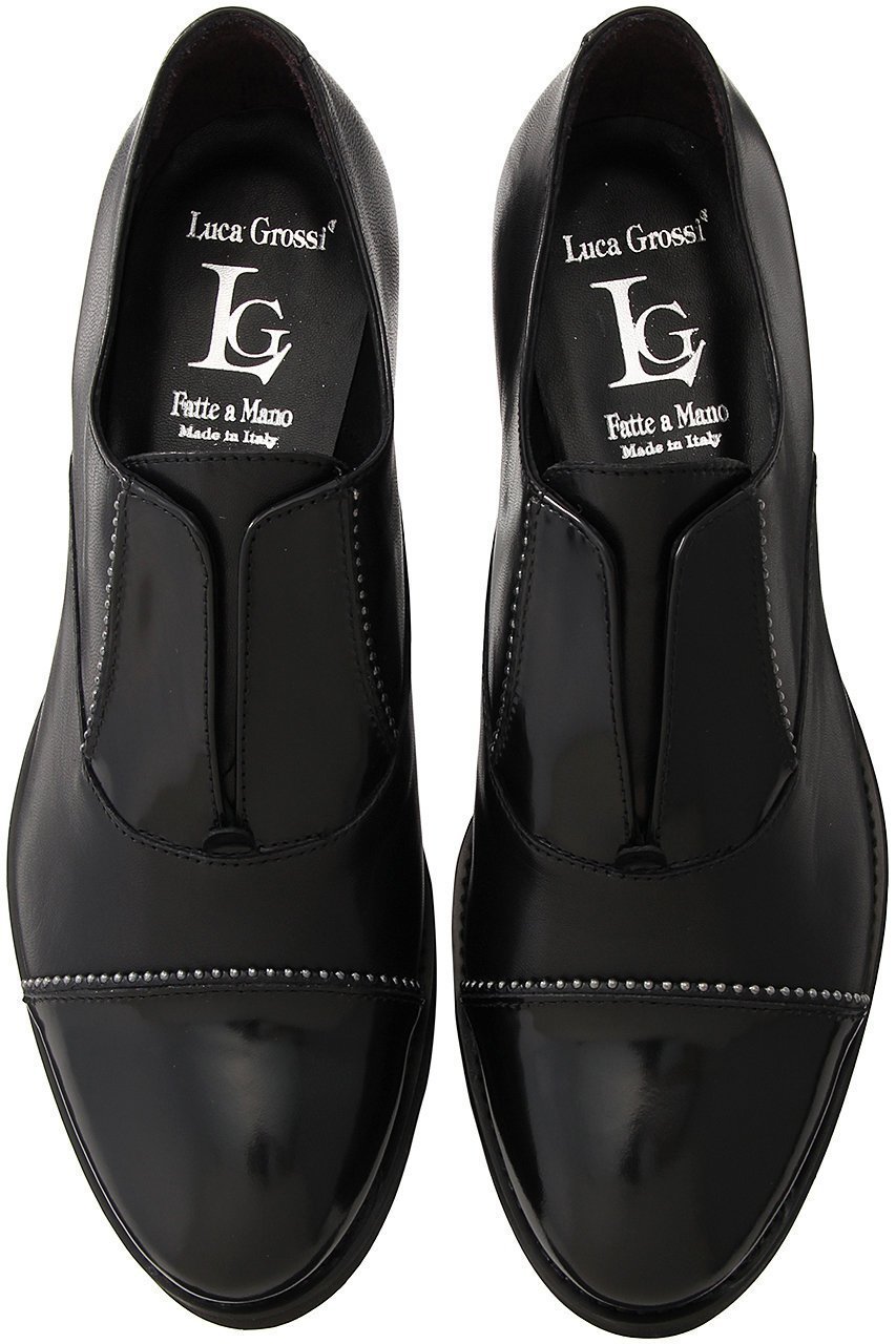【ルカグロッシ/LucaGrossi】のスタッズシューズ 人気、トレンドファッション・服の通販 founy(ファニー) 　ファッション　Fashion　レディースファッション　Fashion for Women　なめらか　Smooth, Silky Texture　クール　Cool, Chic　シューズ　Shoes, Footwear　シンプル　Simple, Minimal　スタイリッシュ　Stylish, Fashionable　スタッズ　Studs, Metal Accents　ファブリック　Fabric, Textile　フラット　Flat, Flat Shoes　マニッシュ　Mannish, Boyish　other-4|ID: prp329100004604867 ipo3291000000032771530