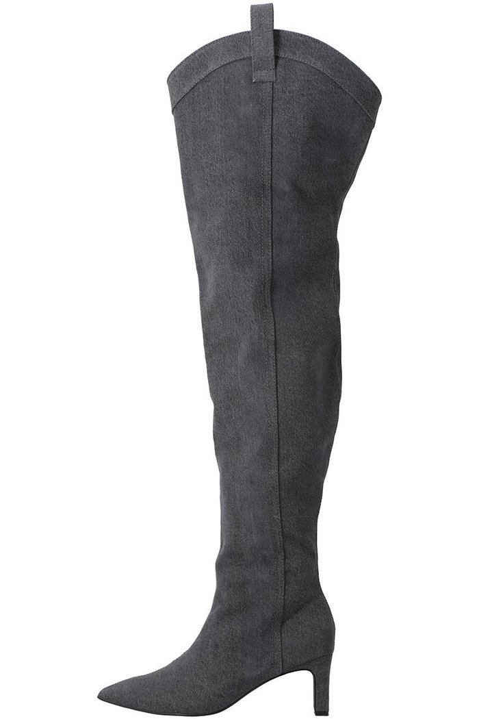 【プランク プロジェクト/PRANK PROJECT】のデニムサイハイブーツパンツ/Denim Thigh High Boots Pants インテリア・キッズ・メンズ・レディースファッション・服の通販 founy(ファニー) https://founy.com/ ファッション Fashion レディースファッション Fashion for Women パンツ Pants & Trousers カッティング Cutting Detail ショート Short, Short Length セパレート Separate, Two-Piece デニム Denim, Jeans Material トレンド Trend, Trending Now ドッキング Docking, Mixed Material フィット Fit, Slim Fit ルーズ Loose, Oversized ワイド Wide, Wide Fit 今冬 This Winter |ID: prp329100004604876 ipo3291000000032771640