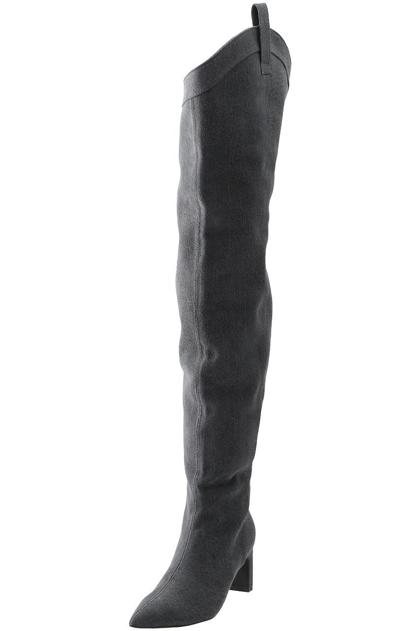 【プランク プロジェクト/PRANK PROJECT】のデニムサイハイブーツパンツ/Denim Thigh High Boots Pants 人気、トレンドファッション・服の通販 founy(ファニー) 　ファッション　Fashion　レディースファッション　Fashion for Women　パンツ　Pants & Trousers　カッティング　Cutting Detail　ショート　Short, Short Length　セパレート　Separate, Two-Piece　デニム　Denim, Jeans Material　トレンド　Trend, Trending Now　ドッキング　Docking, Mixed Material　フィット　Fit, Slim Fit　ルーズ　Loose, Oversized　ワイド　Wide, Wide Fit　今冬　This Winter　other-3|ID: prp329100004604876 ipo3291000000035501439