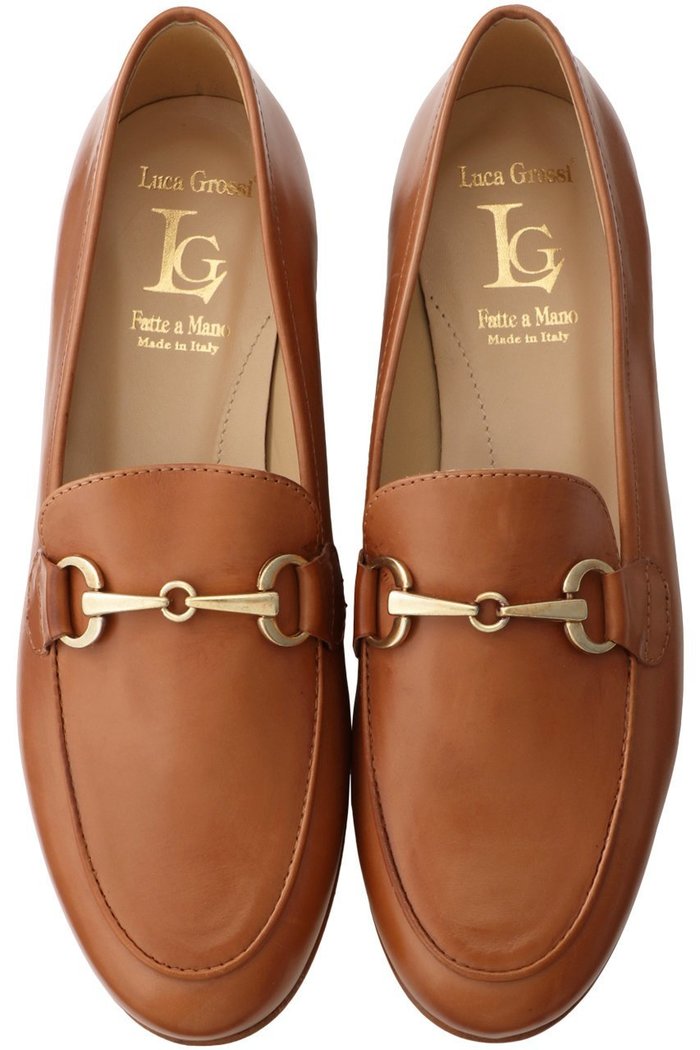 【ルカグロッシ/LucaGrossi】のラウンドトゥビットローファー インテリア・キッズ・メンズ・レディースファッション・服の通販 founy(ファニー) https://founy.com/ ファッション Fashion レディースファッション Fashion for Women なめらか Smooth, Silky Texture シューズ Shoes, Footwear トレンド Trend, Trending Now フラット Flat, Flat Shoes エレガント 上品 Elegant |ID: prp329100004604910 ipo3291000000032772122