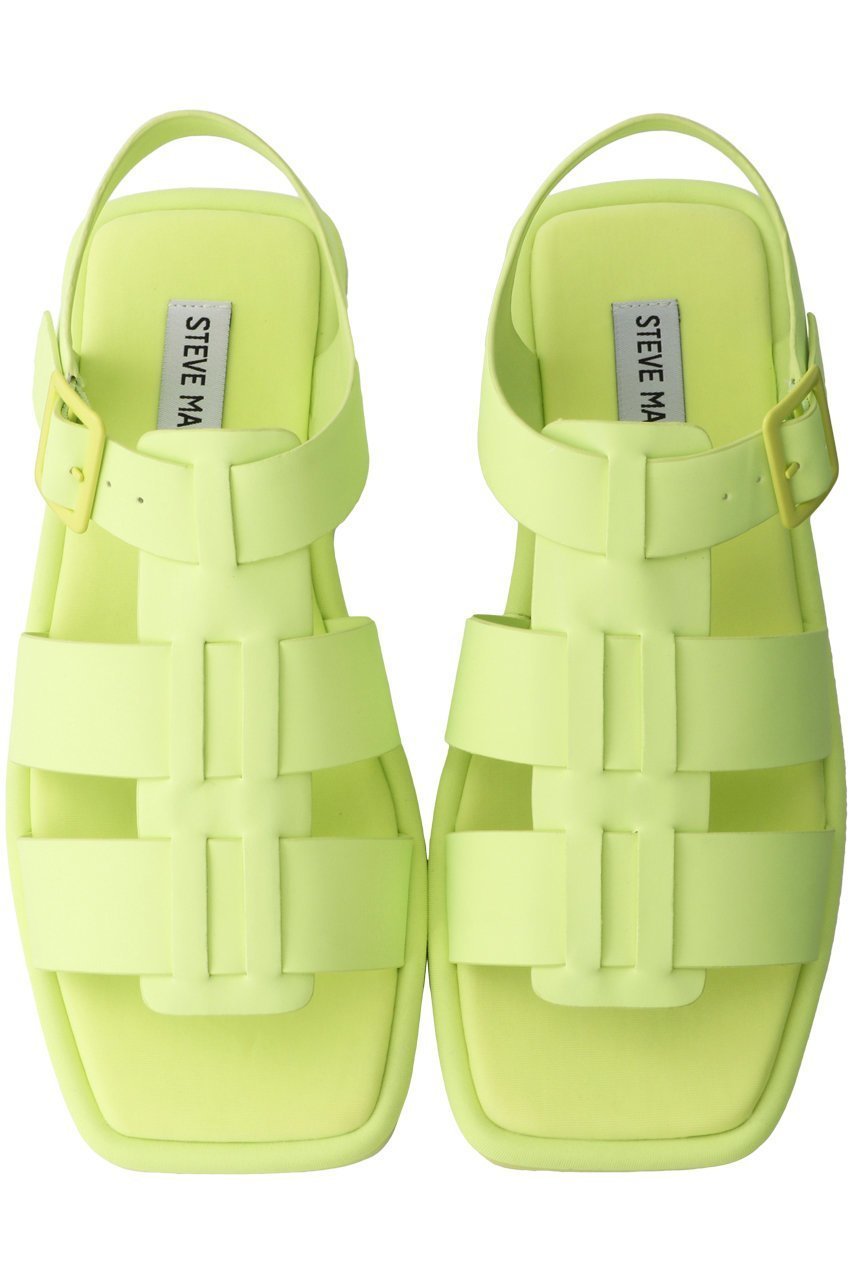 【スティーブマデン/STEVE MADDEN】のDANICA グルカフラットサンダル インテリア・キッズ・メンズ・レディースファッション・服の通販 founy(ファニー) 　ファッション　Fashion　レディースファッション　Fashion for Women　おすすめ　Recommended / Our Picks　サンダル　Sandals, Summer Shoes　スポーティ　Sporty, Casual Athletic　ソックス　Socks, Hosiery　トレンド　Trend, Trending Now　バランス　Balance, Style Balance　フラット　Flat, Flat Shoes　ライム|ID: prp329100004604947 ipo3291000000032772848