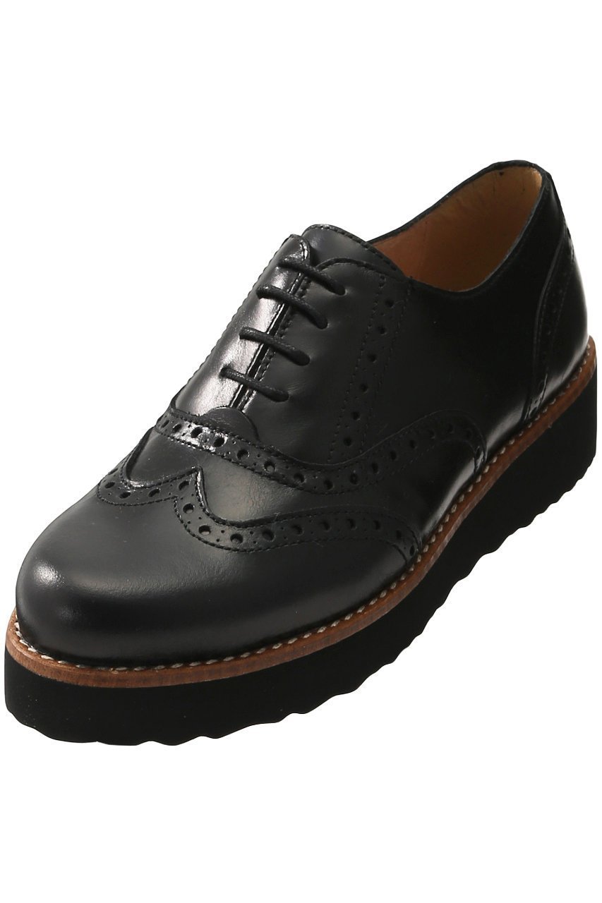 【エスメラルダ/Esmeralda】の【BONTRE】厚底オックスフォードシューズ インテリア・キッズ・メンズ・レディースファッション・服の通販 founy(ファニー) 　ファッション　Fashion　レディースファッション　Fashion for Women　クラシカル　Classical, Vintage-Inspired　シューズ　Shoes, Footwear　フラット　Flat, Flat Shoes　マニッシュ　Mannish, Boyish　レース　Lace, Lace Fabric　エレガント 上品　Elegant　厚底　Platform Shoes　ブラック|ID: prp329100004604995 ipo3291000000034735252