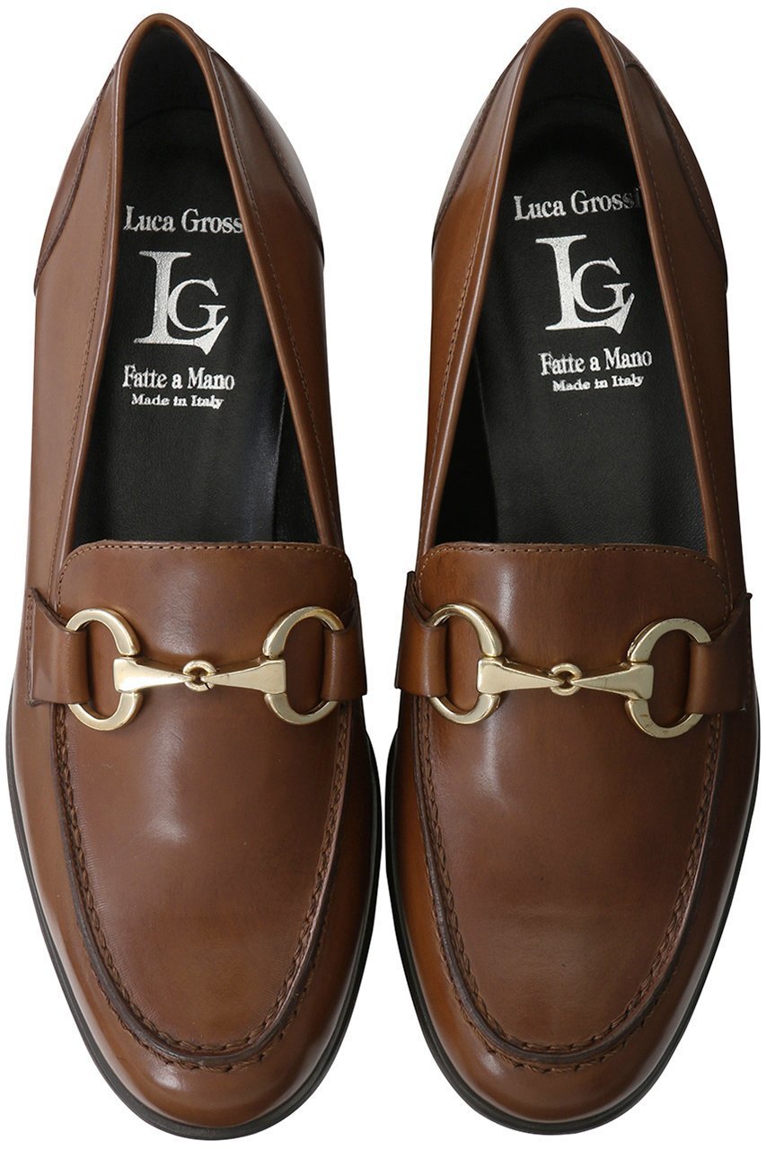 【ルカグロッシ/LucaGrossi】のビットローファー インテリア・キッズ・メンズ・レディースファッション・服の通販 founy(ファニー) 　ファッション　Fashion　レディースファッション　Fashion for Women　シューズ　Shoes, Footwear　フラット　Flat, Flat Shoes　エレガント 上品　Elegant　ブラウン|ID: prp329100004605005 ipo3291000000032774274