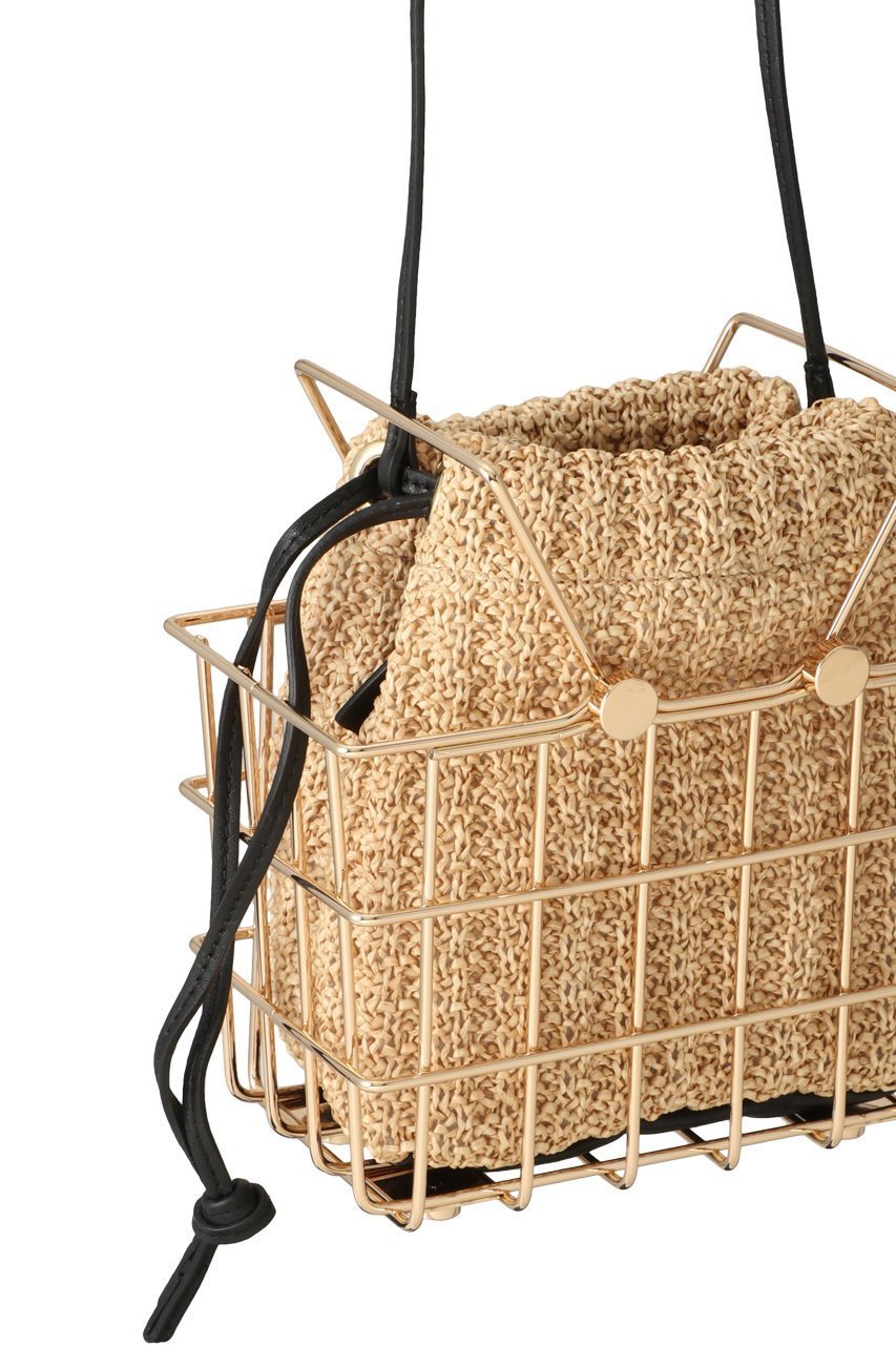 【ザンチェッティ/ZANCHETTI】のMARKET BAG(RAFFIA) 人気、トレンドファッション・服の通販 founy(ファニー) 　ファッション　Fashion　レディースファッション　Fashion for Women　バッグ　Bags　インナー　Innerwear　コンビ　Combo, Combination Style　ファブリック　Fabric, Textile　メタル　Metal, Metal Parts　ラフィア　Raffia, Natural Straw　夏　Summer　other-5|ID: prp329100004605355 ipo3291000000035103718