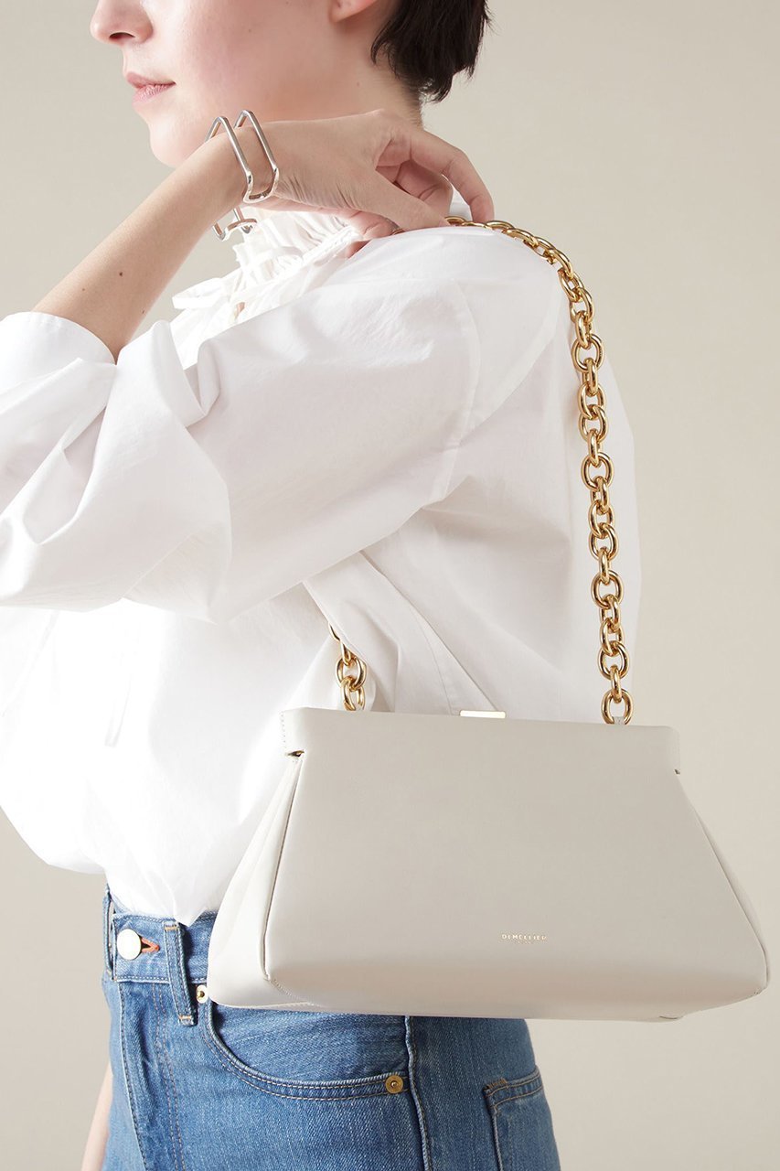 【マルティニーク/martinique】の【DEMELLIER】Cannes with Chunky Chain クラッチショルダーバッグ 人気、トレンドファッション・服の通販 founy(ファニー) 　ファッション　Fashion　レディースファッション　Fashion for Women　バッグ　Bags　イタリア　Italy　クラッチ　Clutch, Clutch Bag　ショルダー　Shoulder, Shoulder Strap　スタイリッシュ　Stylish, Fashionable　チェーン　Chain, Chain Strap　ミックス　Mix, Mixed Style　other-8|ID: prp329100004605442 ipo3291000000032785833