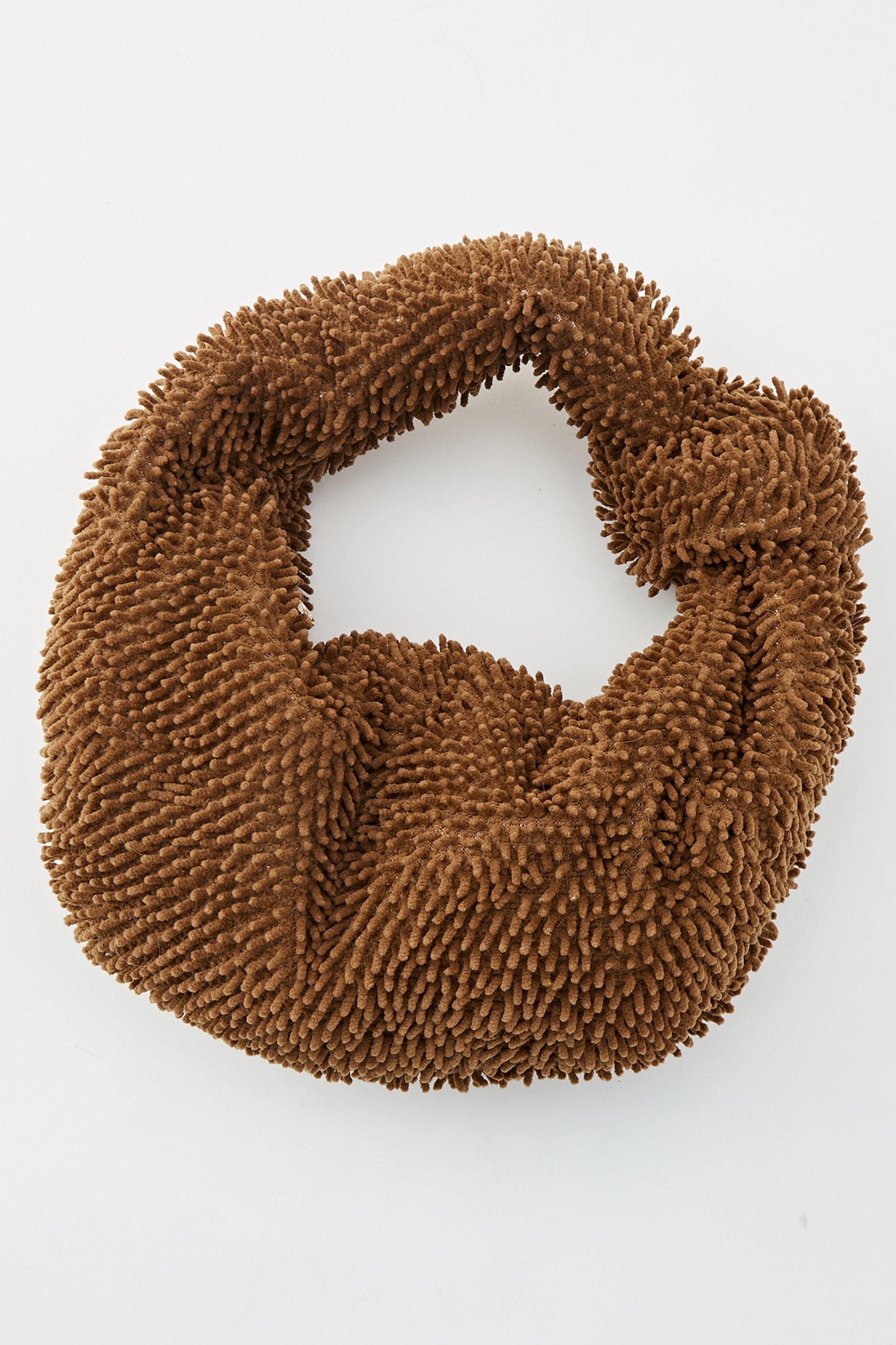 【プレインピープル/PLAIN PEOPLE】の【ANITA BILARDI】ファーハンドバッグ DONUTS SMALL PIAZZA インテリア・キッズ・メンズ・レディースファッション・服の通販 founy(ファニー) 　ファッション　Fashion　レディースファッション　Fashion for Women　バッグ　Bags　アクセサリー　Fashion Accessories　再入荷　Restock / Back in Stock　ブラウン|ID: prp329100004605462 ipo3291000000032786412