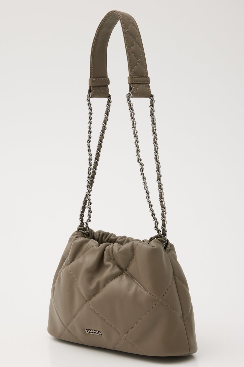 【スタッカート/STACCATO】のキルティング2WAYタッチバッグ 人気、トレンドファッション・服の通販 founy(ファニー) 　ファッション　Fashion　レディースファッション　Fashion for Women　バッグ　Bags　キルティング　Quilted, Quilting　ショルダー　Shoulder, Shoulder Strap　フラット　Flat, Flat Shoes　フロント　Front, Front Design　プレート　Plate, Dish　other-2|ID: prp329100004605523 ipo3291000000034939265