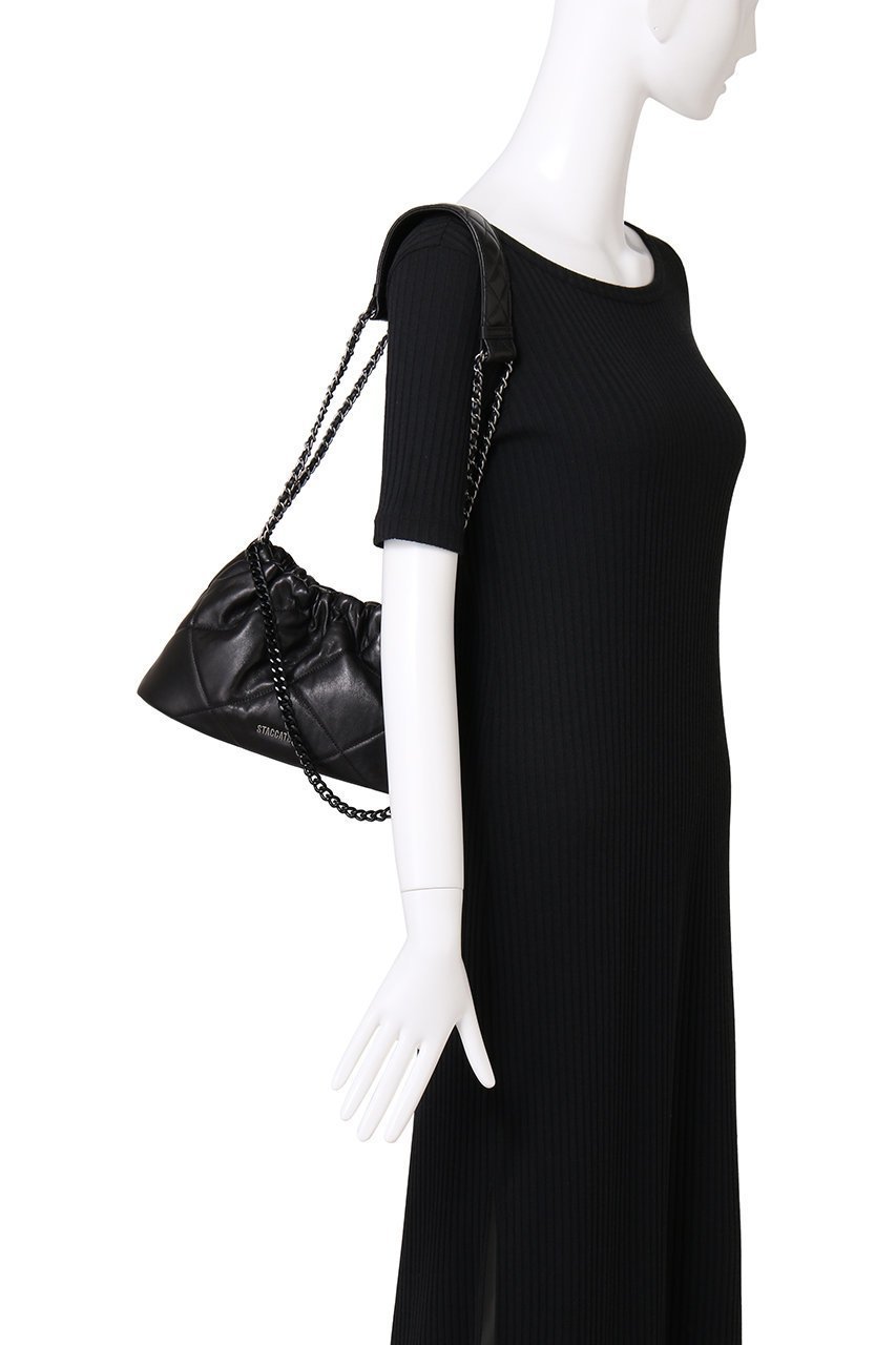 【スタッカート/STACCATO】のキルティング2WAYタッチバッグ 人気、トレンドファッション・服の通販 founy(ファニー) 　ファッション　Fashion　レディースファッション　Fashion for Women　バッグ　Bags　キルティング　Quilted, Quilting　ショルダー　Shoulder, Shoulder Strap　フラット　Flat, Flat Shoes　フロント　Front, Front Design　プレート　Plate, Dish　other-3|ID: prp329100004605523 ipo3291000000034939266