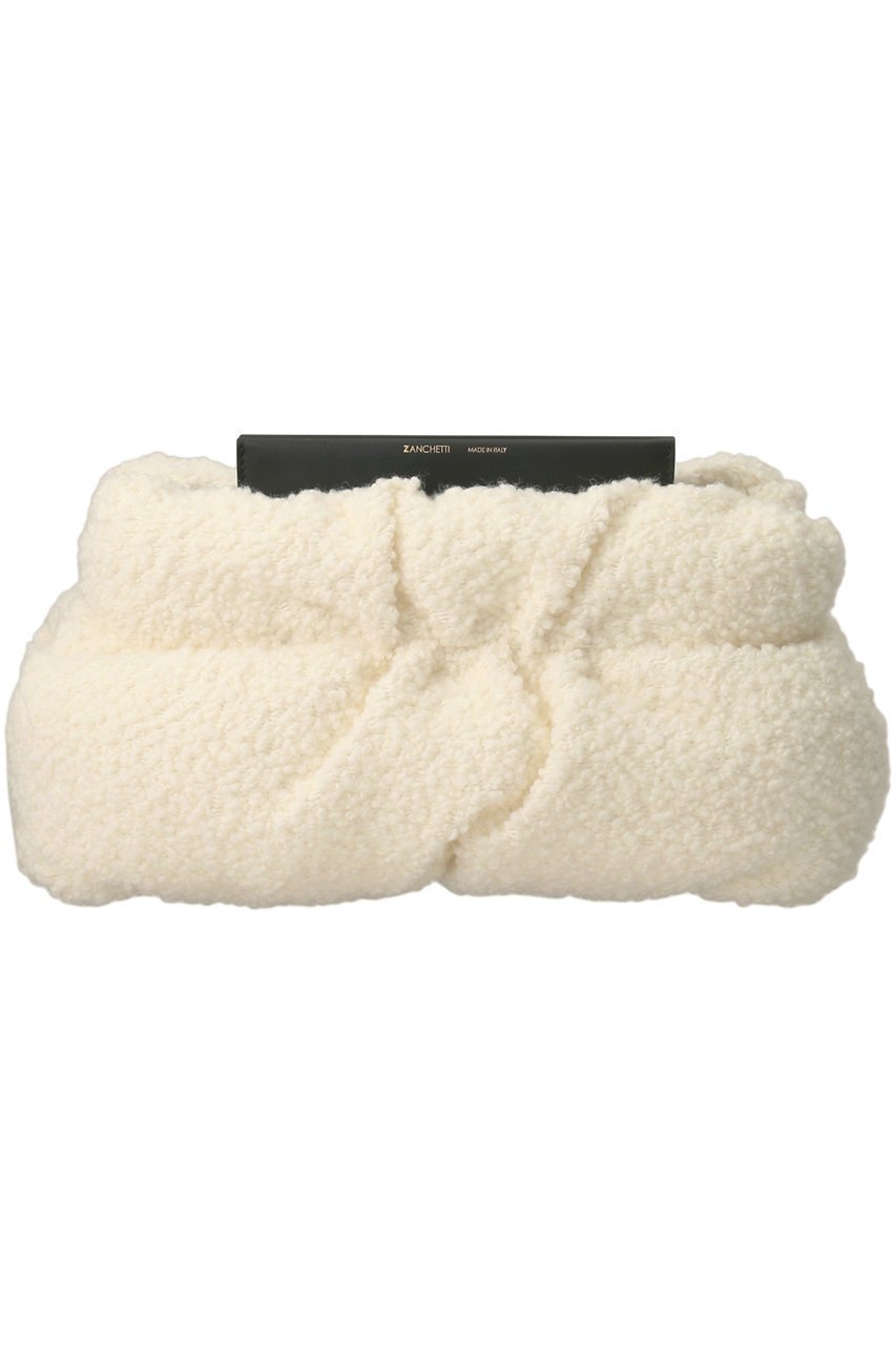 【ザンチェッティ/ZANCHETTI】のAMLETO CHAIN PUFFY (BOUCLE FABRIC) 人気、トレンドファッション・服の通販 founy(ファニー) 　ファッション　Fashion　レディースファッション　Fashion for Women　バッグ　Bags　クラッチ　Clutch, Clutch Bag　チェーン　Chain, Chain Strap　モコモコ　Fuzzy, Fluffy　定番　Standard, Basic Item　A/W・秋冬　Autumn/Winter　other-7|ID: prp329100004605531 ipo3291000000032789331