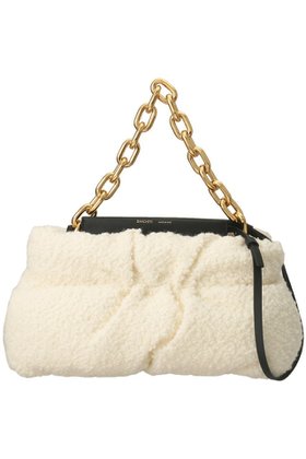 【ザンチェッティ/ZANCHETTI】のAMLETO CHAIN PUFFY (BOUCLE FABRIC) 人気、トレンドファッション・服の通販 founy(ファニー) ファッション Fashion レディースファッション Fashion for Women バッグ Bags クラッチ Clutch, Clutch Bag チェーン Chain, Chain Strap モコモコ Fuzzy, Fluffy 定番 Standard, Basic Item A/W・秋冬 Autumn/Winter |ID:prp329100004605531