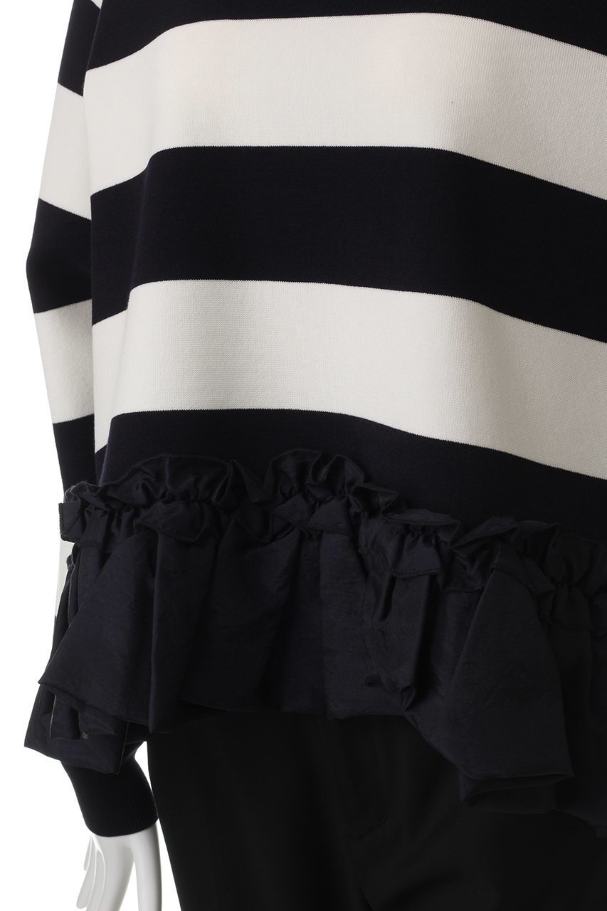 【デザイン ワークス/DESIGN WORKS】のダブルフリルニット 人気、トレンドファッション・服の通販 founy(ファニー) 　ファッション　Fashion　レディースファッション　Fashion for Women　トップス・カットソー　Cut & Sew Tops　ニット　Knit Tops & Sweaters　カジュアルプルオーバー・ニットトップス　Pullovers & Knit Tops / Casual Pullovers　おすすめ　Recommended / Our Picks　ギャザー　Gathered, Ruffled　ダブル　Double, Double-Breasted　フリル　Frill, Ruffle　ボトム　Bottoms, Lower Wear　ボトルネック　Bottle Neck, Mock Neck　other-5|ID: prp329100004605534 ipo3291000000032789852