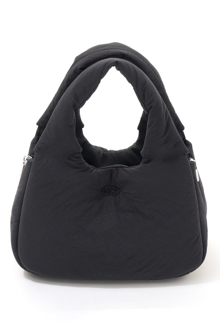 【メゾンスペシャル/MAISON SPECIAL】のPuffer Mini Tote Bag/パッファーミニトートバッグ インテリア・キッズ・メンズ・レディースファッション・服の通販 founy(ファニー) 　ファッション　Fashion　レディースファッション　Fashion for Women　バッグ　Bags　おすすめ　Recommended / Our Picks　ショルダー　Shoulder, Shoulder Strap　タフタ　Taffeta, Structured Fabric　チェック　Check, Plaid, Tartan　ブルゾン　Blouson, Bomber Jacket　ワッシャー　Washer, Crinkled Finish　BLK(ブラック)|ID: prp329100004605549 ipo3291000000032790643
