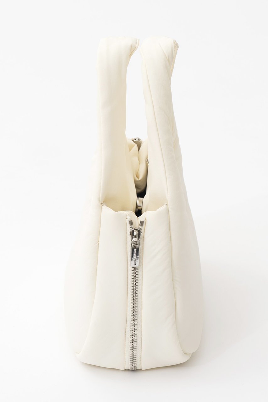 【メゾンスペシャル/MAISON SPECIAL】のPuffer Mini Tote Bag/パッファーミニトートバッグ 人気、トレンドファッション・服の通販 founy(ファニー) 　ファッション　Fashion　レディースファッション　Fashion for Women　バッグ　Bags　おすすめ　Recommended / Our Picks　ショルダー　Shoulder, Shoulder Strap　タフタ　Taffeta, Structured Fabric　チェック　Check, Plaid, Tartan　ブルゾン　Blouson, Bomber Jacket　ワッシャー　Washer, Crinkled Finish　other-4|ID: prp329100004605549 ipo3291000000034908921