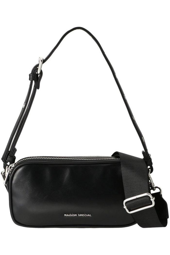 【メゾンスペシャル/MAISON SPECIAL】のDouble Zipper Bag/ダブルファスナーバッグ インテリア・キッズ・メンズ・レディースファッション・服の通販 founy(ファニー) https://founy.com/ ファッション Fashion レディースファッション Fashion for Women バッグ Bags アイレット Eyelet Lace コンパクト Compact, Small Size ショルダー Shoulder, Shoulder Strap シンプル Simple, Minimal スマホ Smartphone, Mobile Device ダブル Double, Double-Breasted デニム Denim, Jeans Material トレンド Trend, Trending Now バランス Balance, Style Balance ポケット Pocket, Pocket Detail ポーチ Pouch, Small Case リアル Real, Realistic エレガント 上品 Elegant |ID: prp329100004605561 ipo3291000000032791148