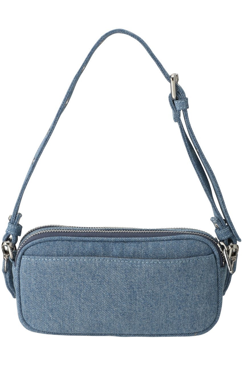 【メゾンスペシャル/MAISON SPECIAL】のDouble Zipper Bag/ダブルファスナーバッグ 人気、トレンドファッション・服の通販 founy(ファニー) 　ファッション　Fashion　レディースファッション　Fashion for Women　バッグ　Bags　アイレット　Eyelet Lace　コンパクト　Compact, Small Size　ショルダー　Shoulder, Shoulder Strap　シンプル　Simple, Minimal　スマホ　Smartphone, Mobile Device　ダブル　Double, Double-Breasted　デニム　Denim, Jeans Material　トレンド　Trend, Trending Now　バランス　Balance, Style Balance　フェイクレザー　Faux Leather, PU Leather　ポケット　Pocket, Pocket Detail　ポーチ　Pouch, Small Case　リアル　Real, Realistic　エレガント 上品　Elegant　other-3|ID: prp329100004605561 ipo3291000000035053737