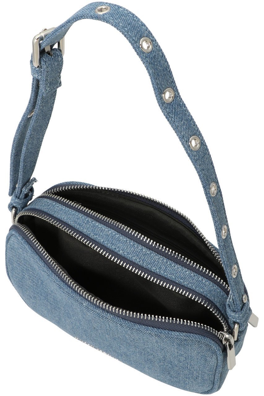 【メゾンスペシャル/MAISON SPECIAL】のDouble Zipper Bag/ダブルファスナーバッグ 人気、トレンドファッション・服の通販 founy(ファニー) 　ファッション　Fashion　レディースファッション　Fashion for Women　バッグ　Bags　アイレット　Eyelet Lace　コンパクト　Compact, Small Size　ショルダー　Shoulder, Shoulder Strap　シンプル　Simple, Minimal　スマホ　Smartphone, Mobile Device　ダブル　Double, Double-Breasted　デニム　Denim, Jeans Material　トレンド　Trend, Trending Now　バランス　Balance, Style Balance　フェイクレザー　Faux Leather, PU Leather　ポケット　Pocket, Pocket Detail　ポーチ　Pouch, Small Case　リアル　Real, Realistic　エレガント 上品　Elegant　other-5|ID: prp329100004605561 ipo3291000000035053739