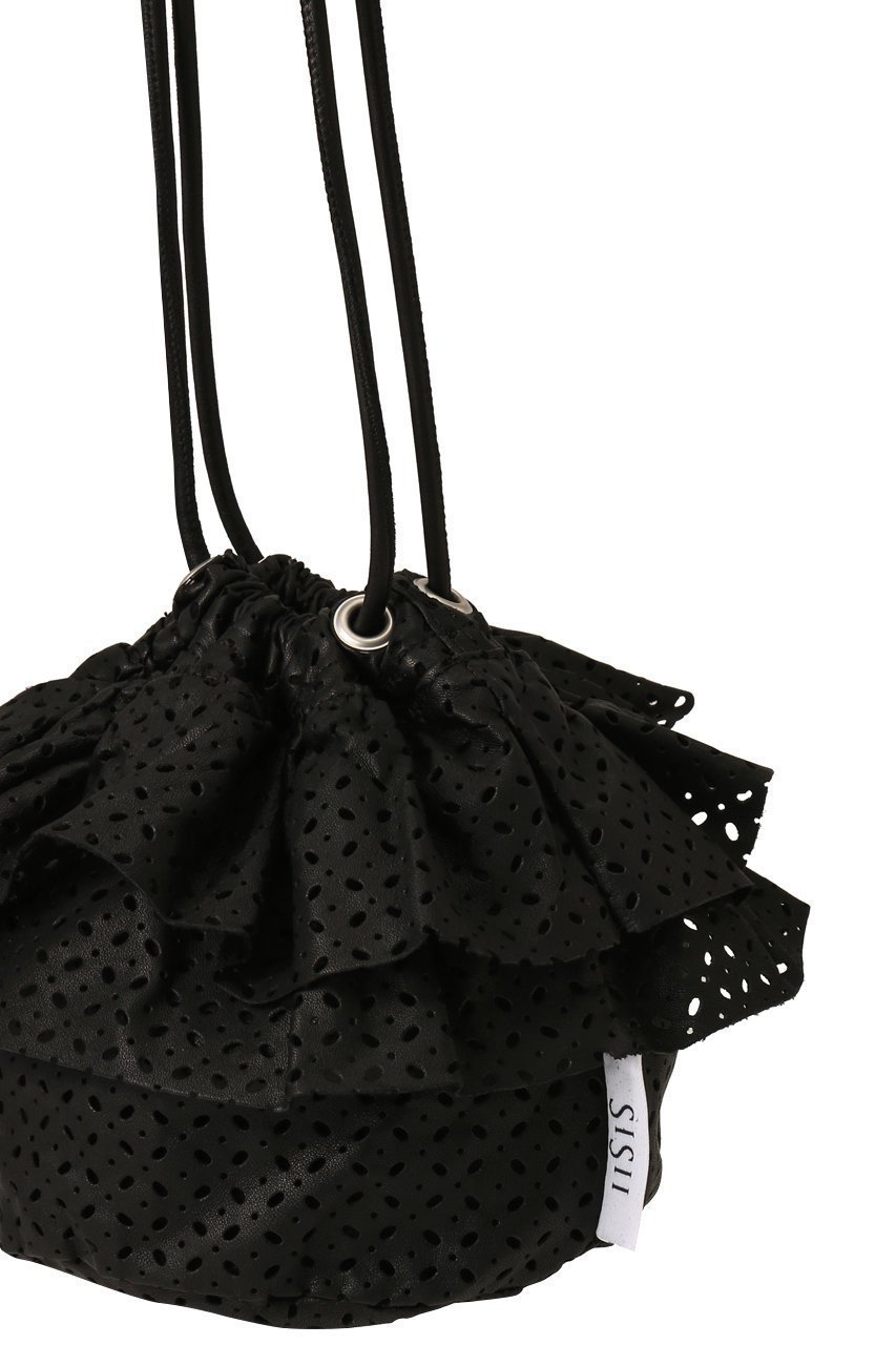 【シシ/sisii】のパンチングBudバッグ 人気、トレンドファッション・服の通販 founy(ファニー) 　ファッション　Fashion　レディースファッション　Fashion for Women　バッグ　Bags　スマート　Smart, Elegant　パーティ　Party, Party Style　フォルム　Silhouette, Form　フリル　Frill, Ruffle　再入荷　Restock / Back in Stock　財布　Wallet, Purse　other-4|ID: prp329100004605658 ipo3291000000032796435