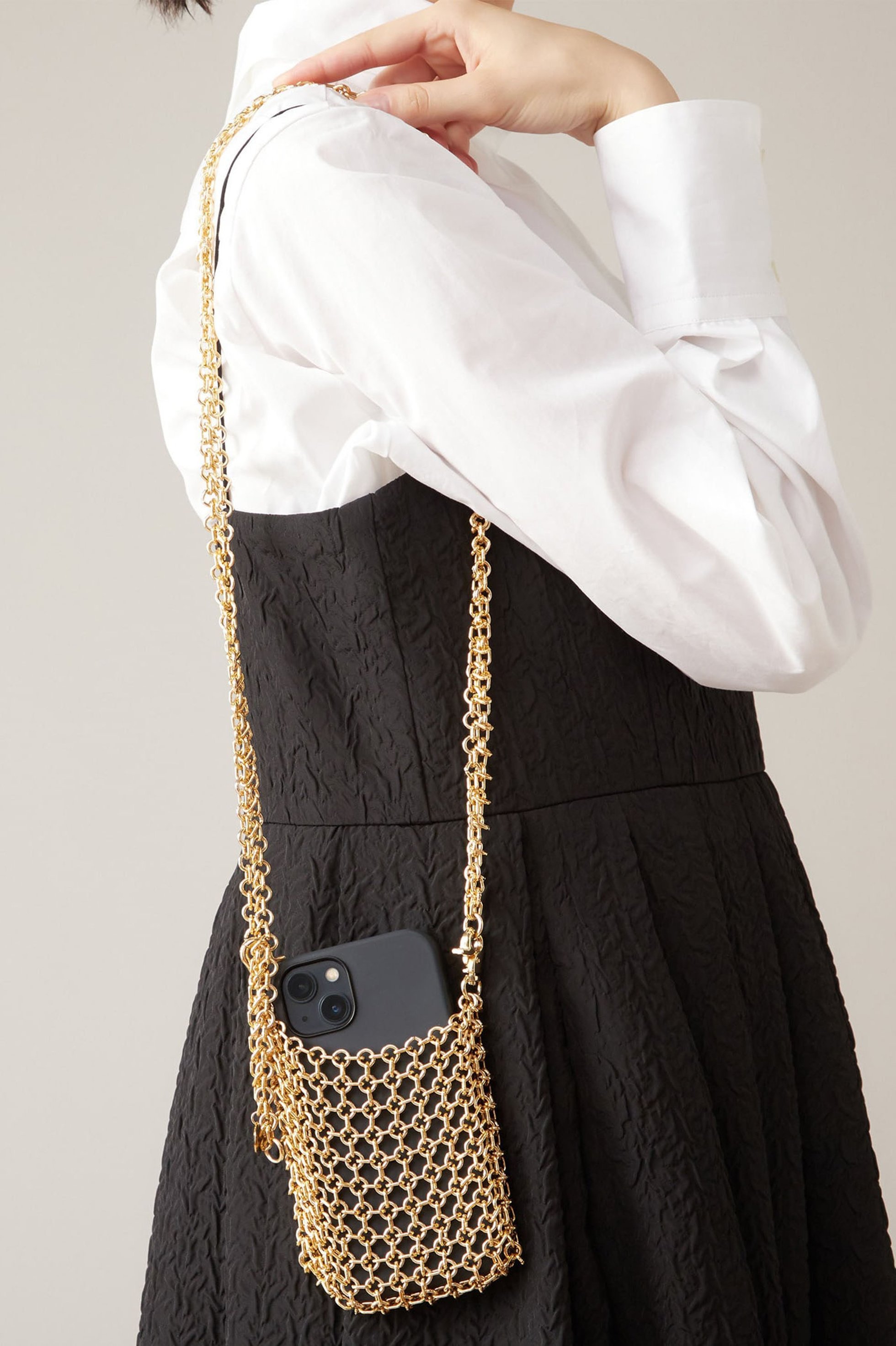 【マルティニーク/martinique】の【SILVIA GNECCHI】Mini Apollonia BAG 人気、トレンドファッション・服の通販 founy(ファニー) 　ファッション　Fashion　レディースファッション　Fashion for Women　バッグ　Bags　イタリア　Italy　ショルダー　Shoulder, Shoulder Strap　ジュエリー　Jewelry, Accessories　チェーン　Chain, Chain Strap　other-7|ID: prp329100004605668 ipo3291000000032796897