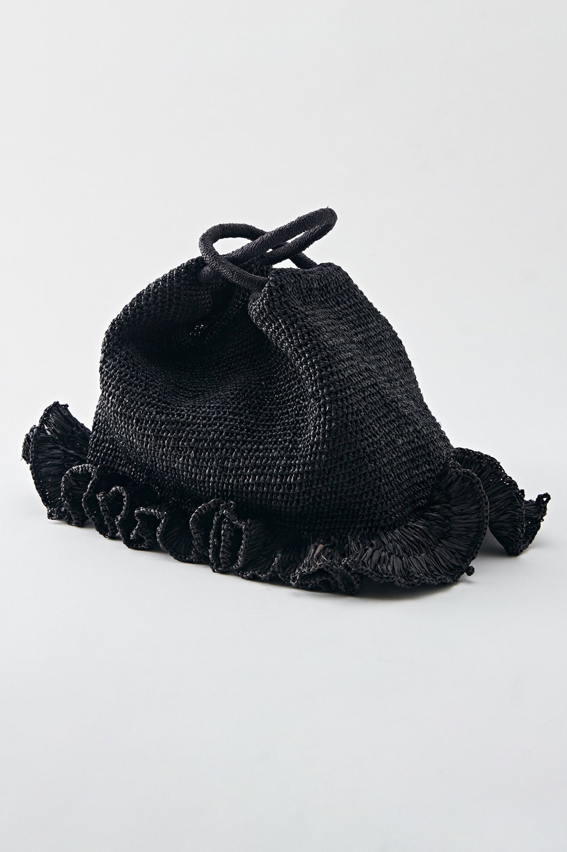 【マルティニーク/martinique】の【MAISON N.H PARIS】ラフィアフリルトートバッグ 人気、トレンドファッション・服の通販 founy(ファニー) 　ファッション　Fashion　レディースファッション　Fashion for Women　バッグ　Bags　フリル　Frill, Ruffle　ラフィア　Raffia, Natural Straw　人気　Popular, Best Seller　other-2|ID: prp329100004605683 ipo3291000000032797530