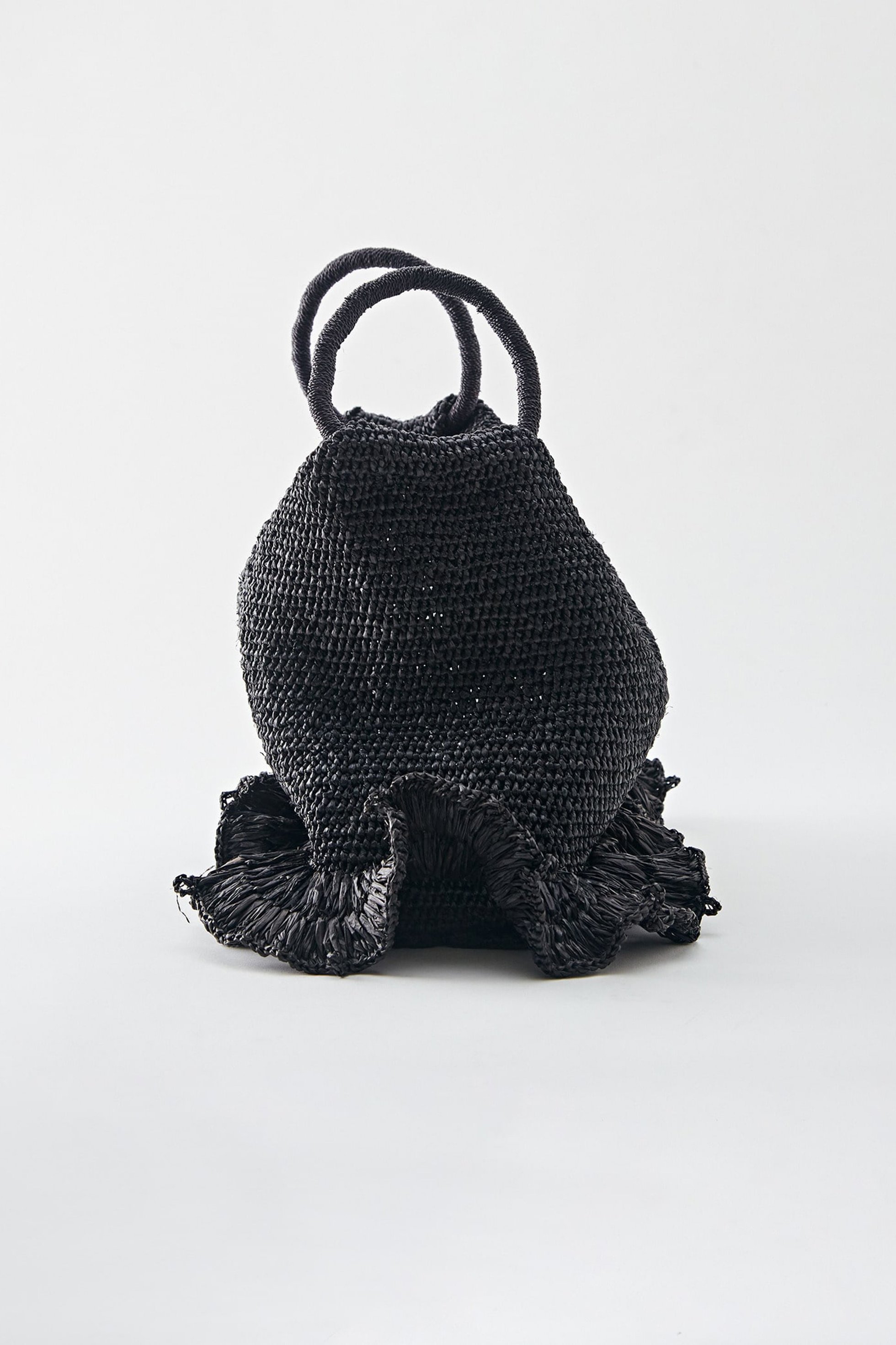 【マルティニーク/martinique】の【MAISON N.H PARIS】ラフィアフリルトートバッグ 人気、トレンドファッション・服の通販 founy(ファニー) 　ファッション　Fashion　レディースファッション　Fashion for Women　バッグ　Bags　フリル　Frill, Ruffle　ラフィア　Raffia, Natural Straw　人気　Popular, Best Seller　other-3|ID: prp329100004605683 ipo3291000000032797531