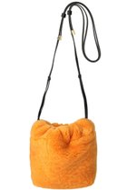 【ザンチェッティ/ZANCHETTI】のDRAWSTRING BAG SMALL (SHEEPSKIN) オレンジ|ID: prp329100004605689 ipo3291000000032797797