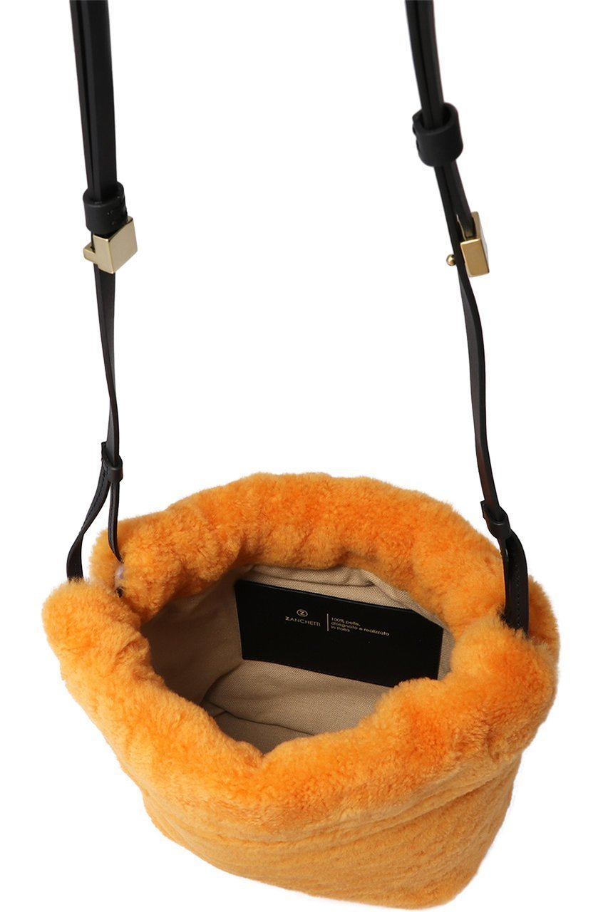 【ザンチェッティ/ZANCHETTI】のDRAWSTRING BAG SMALL (SHEEPSKIN) 人気、トレンドファッション・服の通販 founy(ファニー) 　ファッション　Fashion　レディースファッション　Fashion for Women　バッグ　Bags　ショルダー　Shoulder, Shoulder Strap　バケツ　Bucket, Bucket Style　ポシェット　Pochette, Mini Bag　ロング　Long, Long-Length　巾着　Drawstring Bag, Kinchaku　A/W・秋冬　Autumn/Winter　other-6|ID: prp329100004605689 ipo3291000000032797802