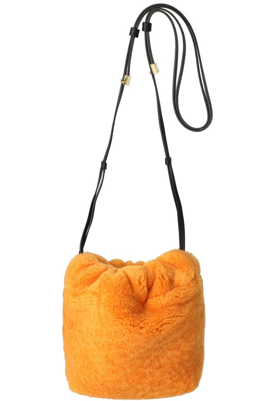 【ザンチェッティ/ZANCHETTI】のDRAWSTRING BAG SMALL (SHEEPSKIN) インテリア・キッズ・メンズ・レディースファッション・服の通販 founy(ファニー) 　ファッション　Fashion　レディースファッション　Fashion for Women　バッグ　Bags　ショルダー　Shoulder, Shoulder Strap　バケツ　Bucket, Bucket Style　ポシェット　Pochette, Mini Bag　ロング　Long, Long-Length　巾着　Drawstring Bag, Kinchaku　A/W・秋冬　Autumn/Winter　オレンジ|ID: prp329100004605689 ipo3291000000035106228