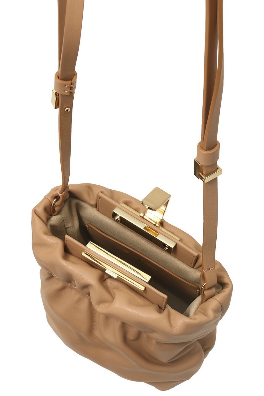 【ザンチェッティ/ZANCHETTI】のAMLETO PUFFY CROSSBODY 人気、トレンドファッション・服の通販 founy(ファニー) 　ファッション　Fashion　レディースファッション　Fashion for Women　バッグ　Bags　ギャザー　Gathered, Ruffled　ショルダー　Shoulder, Shoulder Strap　シンプル　Simple, Minimal　パーティ　Party, Party Style　フェミニン　Feminine, Girly　ポシェット　Pochette, Mini Bag　ロング　Long, Long-Length　定番　Standard, Basic Item　other-6|ID: prp329100004605690 ipo3291000000035106240