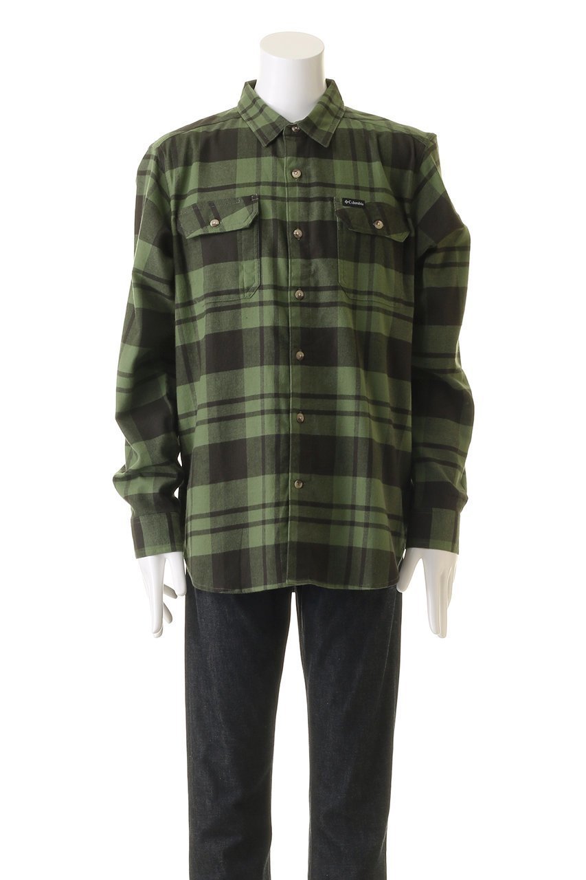 【コロンビア/Columbia / MEN】の【MEN】フレアガンストレッチフランネルシャツ 人気、トレンドファッション・服の通販 founy(ファニー) 　ファッション　Fashion　メンズファッション　Fashion for Men　トップス・カットソー　Cut & Sew Tops　メンズシャツ　Shirts　アウトドア　Outdoor Clothing　シンプル　Simple, Minimal　スポーツ　Sports, Activewear　スリーブ　Sleeve, Long Sleeve / Short Sleeve　チェック　Check, Plaid, Tartan　ロング　Long, Long-Length　定番　Standard, Basic Item　other-2|ID: prp329100004605696 ipo3291000000032804845