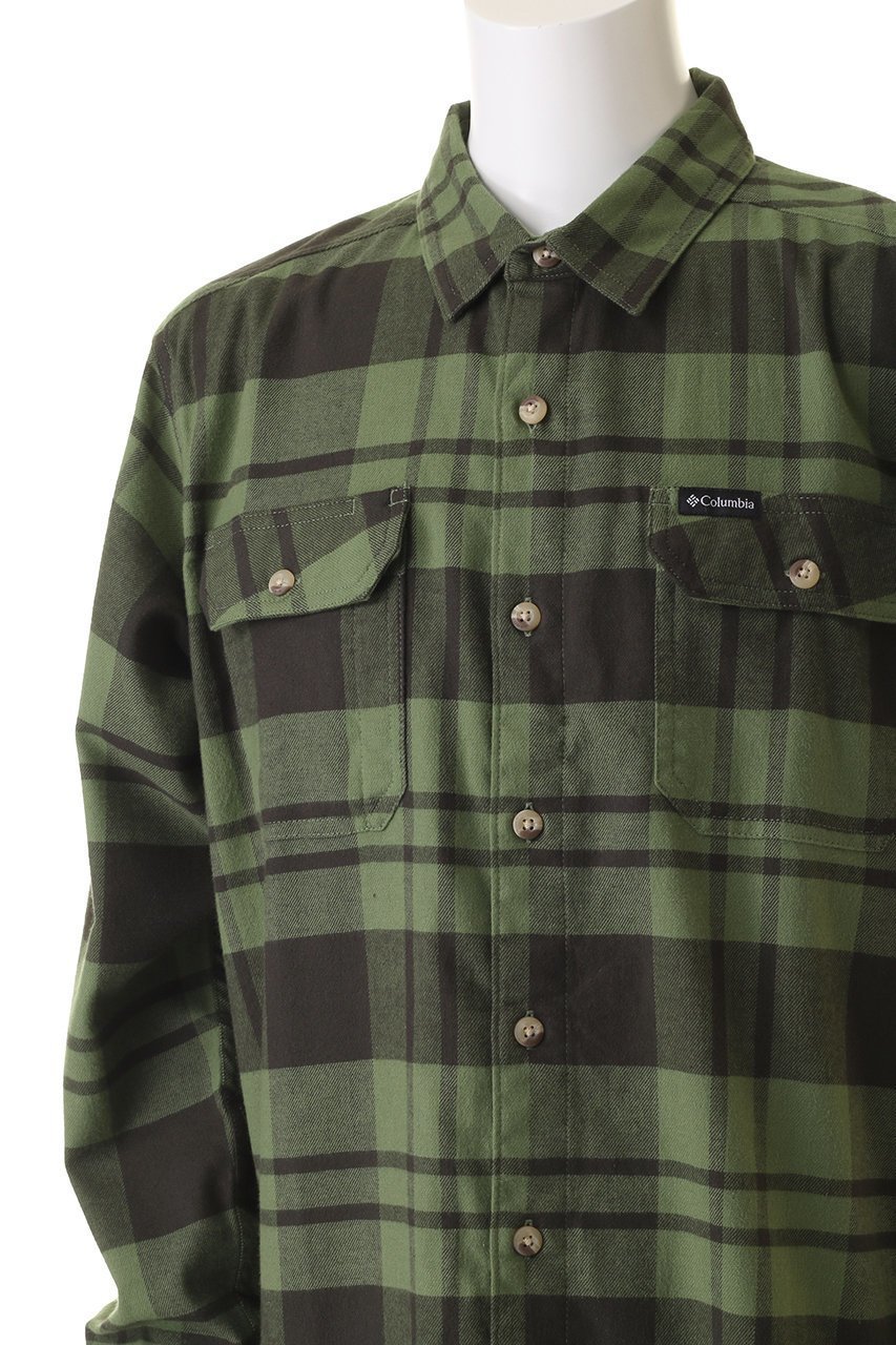 【コロンビア/Columbia / MEN】の【MEN】フレアガンストレッチフランネルシャツ 人気、トレンドファッション・服の通販 founy(ファニー) 　ファッション　Fashion　メンズファッション　Fashion for Men　トップス・カットソー　Cut & Sew Tops　メンズシャツ　Shirts　アウトドア　Outdoor Clothing　シンプル　Simple, Minimal　スポーツ　Sports, Activewear　スリーブ　Sleeve, Long Sleeve / Short Sleeve　チェック　Check, Plaid, Tartan　ロング　Long, Long-Length　定番　Standard, Basic Item　other-5|ID: prp329100004605696 ipo3291000000032804848