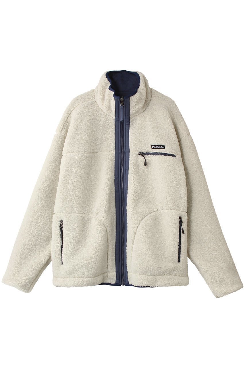 【コロンビア/Columbia / MEN】の【MEN】ベイベイパスリバーシブルフリースジャケット インテリア・キッズ・メンズ・レディースファッション・服の通販 founy(ファニー) 　ファッション　Fashion　メンズファッション　Fashion for Men　アウター　Men's Coats Outerwear　アウトドア　Outdoor Clothing　スタイリッシュ　Stylish, Fashionable　スポーツ　Sports, Activewear　リバーシブル　Reversible, Two-Sided　A/W・秋冬　Autumn/Winter　Chalk|ID: prp329100004605701 ipo3291000000035334362
