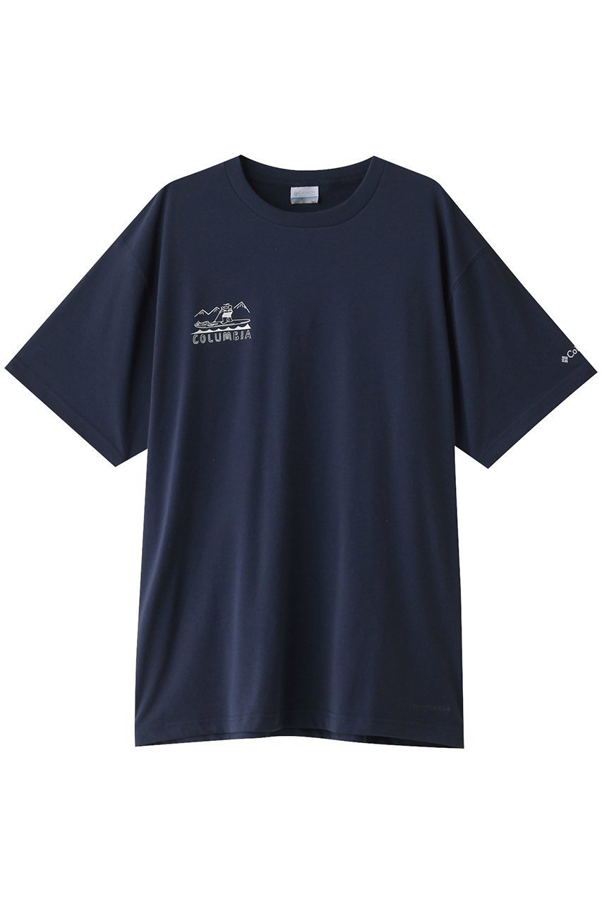 【コロンビア/Columbia / MEN】の【MEN】スウィンアベニューグラフィックショートスリーブティー インテリア・キッズ・メンズ・レディースファッション・服の通販 founy(ファニー) 　ファッション　Fashion　メンズファッション　Fashion for Men　トップス・カットソー　Cut & Sew Tops　メンズシャツ　Shirts　ショート　Short, Short Length　スリーブ　Sleeve, Long Sleeve / Short Sleeve　ベーシック　Basic, Essential　ボトム　Bottoms, Lower Wear　夏　Summer　Collegiate Navy|ID: prp329100004605709 ipo3291000000032805390