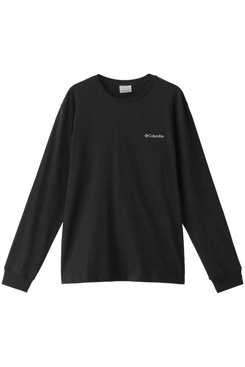 【コロンビア/Columbia / MEN】の【MEN】エクスプローラーズキャニオンロングスリーブTシャツ インテリア・キッズ・メンズ・レディースファッション・服の通販 founy(ファニー) 　ファッション　Fashion　メンズファッション　Fashion for Men　トップス・カットソー　Cut & Sew Tops　メンズシャツ　Shirts　アウトドア　Outdoor Clothing　グラフィック　Graphic, Graphic Design　スポーツ　Sports, Activewear　スリーブ　Sleeve, Long Sleeve / Short Sleeve　フォルム　Silhouette, Form　ロング　Long, Long-Length　Black・ Outdoor Fun I|ID: prp329100004605711 ipo3291000000032805463