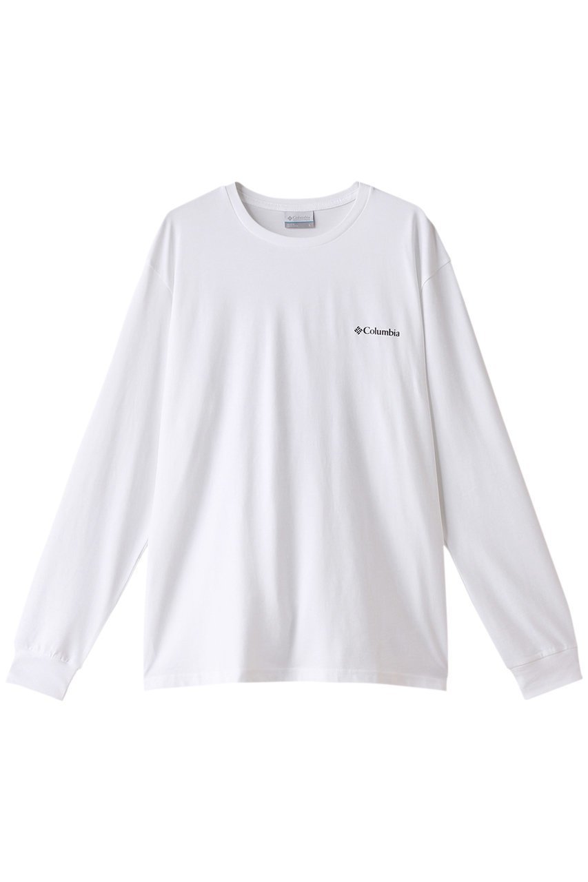 【コロンビア/Columbia / MEN】の【MEN】エクスプローラーズキャニオンロングスリーブTシャツ インテリア・キッズ・メンズ・レディースファッション・服の通販 founy(ファニー) 　ファッション　Fashion　メンズファッション　Fashion for Men　トップス・カットソー　Cut & Sew Tops　メンズシャツ　Shirts　アウトドア　Outdoor Clothing　グラフィック　Graphic, Graphic Design　スポーツ　Sports, Activewear　スリーブ　Sleeve, Long Sleeve / Short Sleeve　フォルム　Silhouette, Form　ロング　Long, Long-Length　White・ Outdoor Fun I|ID: prp329100004605711 ipo3291000000032805464