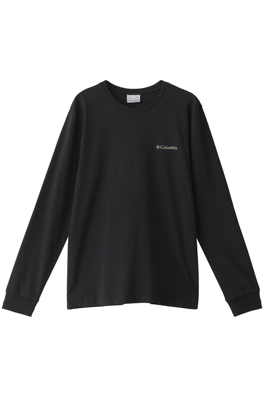 【コロンビア/Columbia / MEN】の【MEN】エクスプローラーズキャニオンロングスリーブTシャツ インテリア・キッズ・メンズ・レディースファッション・服の通販 founy(ファニー) 　ファッション　Fashion　メンズファッション　Fashion for Men　トップス・カットソー　Cut & Sew Tops　メンズシャツ　Shirts　アウトドア　Outdoor Clothing　グラフィック　Graphic, Graphic Design　スポーツ　Sports, Activewear　スリーブ　Sleeve, Long Sleeve / Short Sleeve　フォルム　Silhouette, Form　ロング　Long, Long-Length　Black・ Torn Sunscape|ID: prp329100004605711 ipo3291000000035782417